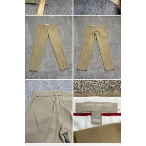 Banana Republic womens sloan pant sz 6 tan business casual